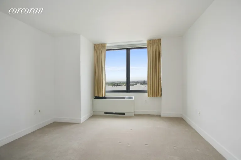 New York City Real Estate | View 30 West Street, 19G | Master BR with Direct Hudson River Views | View 3