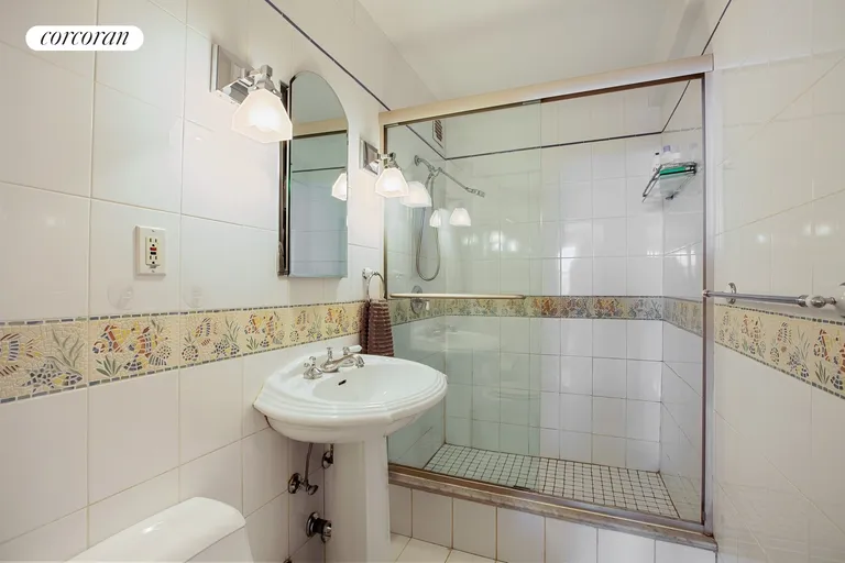 New York City Real Estate | View 616 East 18th Street, 4M | Spacious bathroom with oversized shower | View 4