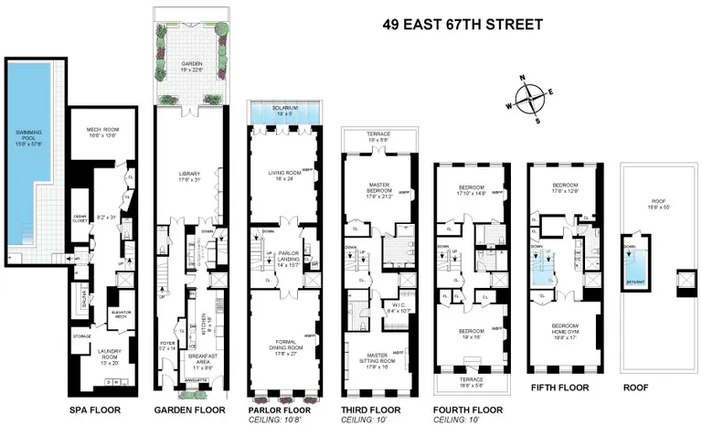 49 East 67th Street | floorplan | View 12