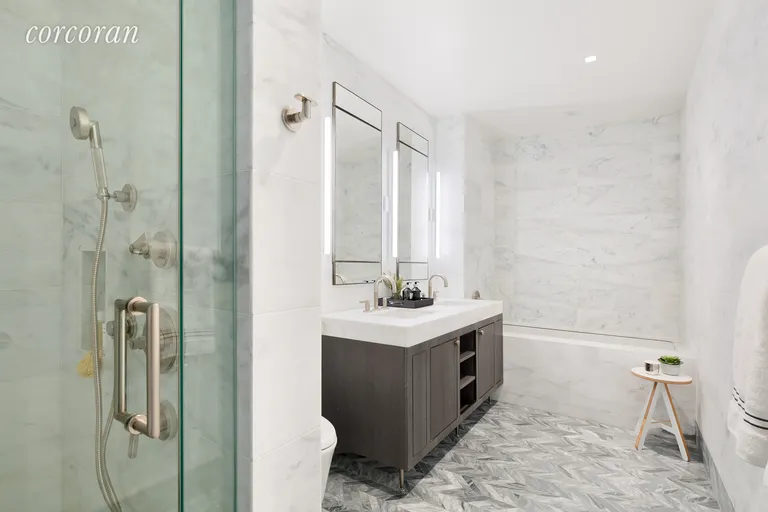 New York City Real Estate | View 211 West 14th Street, PENTHOUSE | Luxurious 5-Piece Ensuite Master Bath | View 9