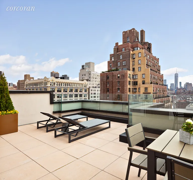 New York City Real Estate | View 211 West 14th Street, PENTHOUSE | South Exposure for sun bathing | View 13
