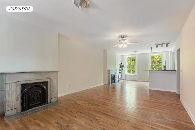New York City Real Estate | View 135 Gates Avenue | Upper Duplex Dining Area | View 9