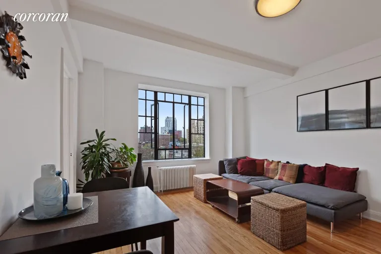 New York City Real Estate | View 101 Lafayette Avenue, 7C | Spacious studio living! | View 2