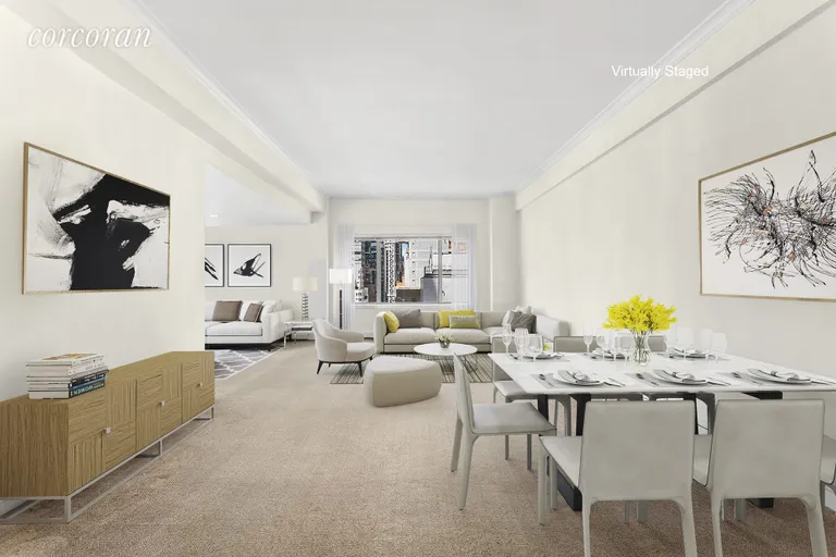 New York City Real Estate | View 200 East 57th Street, 15L | 1 Bed, 1 Bath | View 1