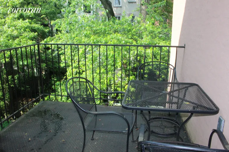 New York City Real Estate | View 823 Carroll Street, 3 | Private Balcony | View 4