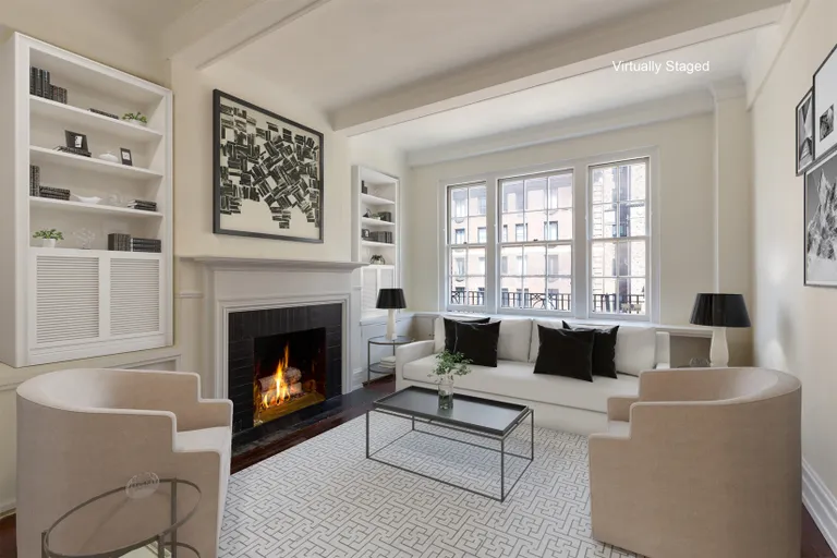 New York City Real Estate | View 444 East 57th Street, 12E | Virtually staged Library or second bedroom | View 10