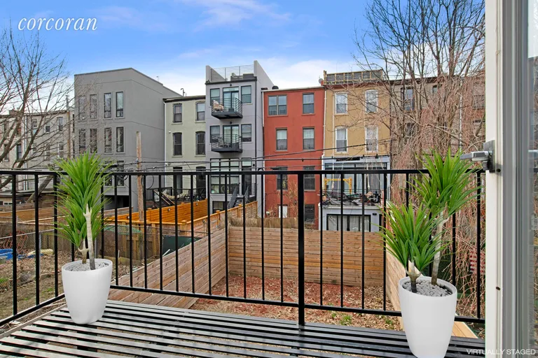 New York City Real Estate | View 464 Putnam Avenue, 2 | Balcony off Master Bedroom | View 8