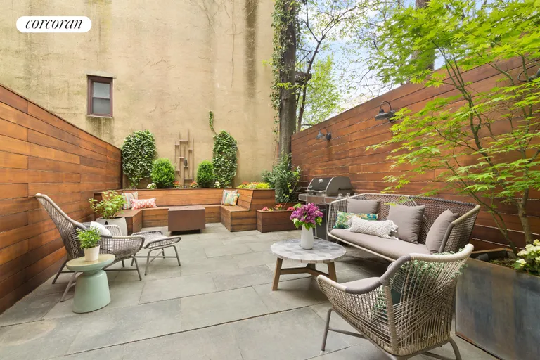 New York City Real Estate | View 246 5th Avenue, 1L | Magical Garden Space | View 7