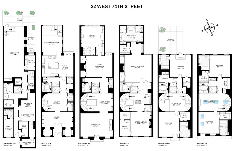 22 West 74th Street | floorplan | View 23