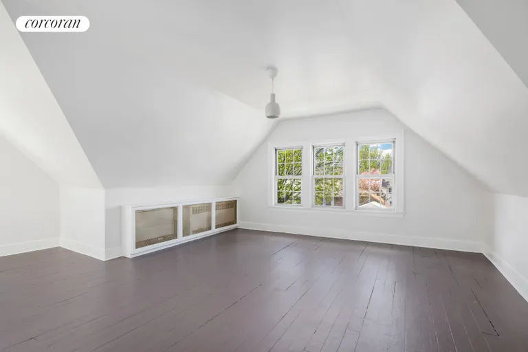 New York City Real Estate | View 197 Rugby Road | Third floor bedroom, under the eaves | View 15