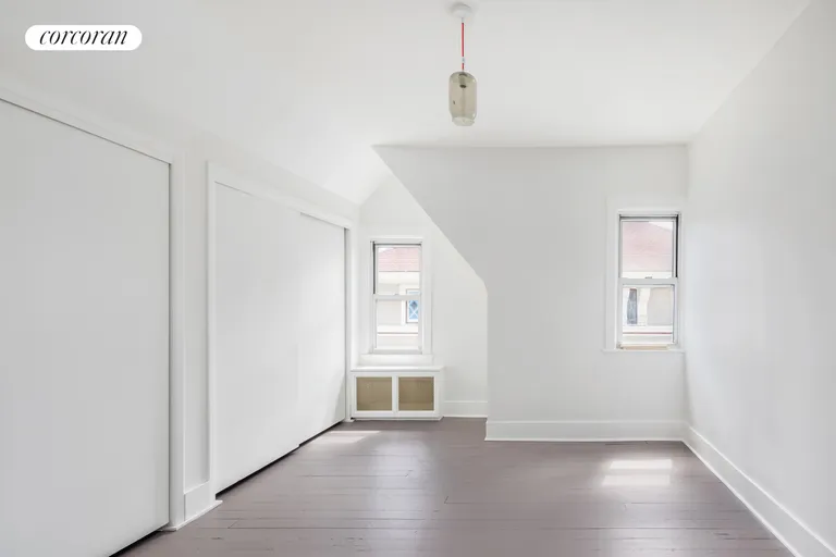 New York City Real Estate | View 197 Rugby Road | This upper floor bedroom has many closets | View 16