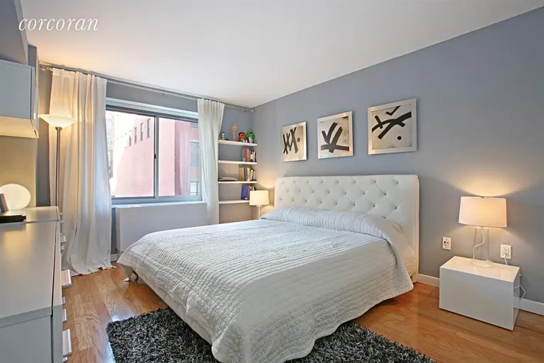 New York City Real Estate | View 555 West 23rd Street, N5L | Master Bedroom | View 4