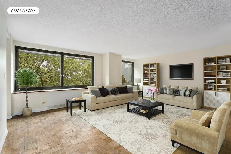New York City Real Estate | View 531 Main Street, 627 | 2 Beds, 2 Baths | View 1