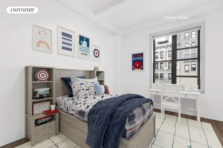 New York City Real Estate | View 302 West 86th Street, 10B | Spacious second bedroom has en-suite full bathroom | View 11