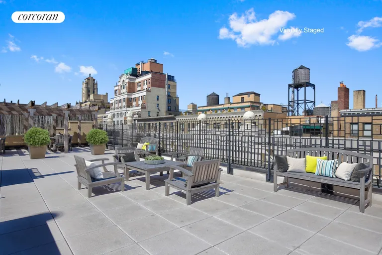 New York City Real Estate | View 302 West 86th Street, 10B | Spectacular Roof Deck | View 17