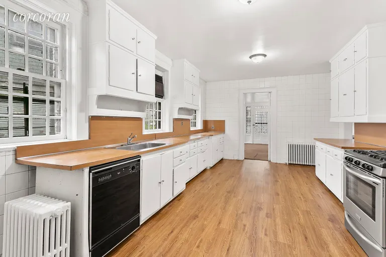 New York City Real Estate | View 1712 Ditmas Avenue | Pass-through windowed kitchen | View 6
