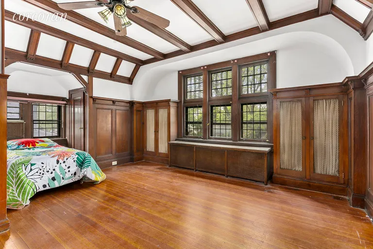 New York City Real Estate | View 1712 Ditmas Avenue | Bedroom or Den with storybook charm  | View 9