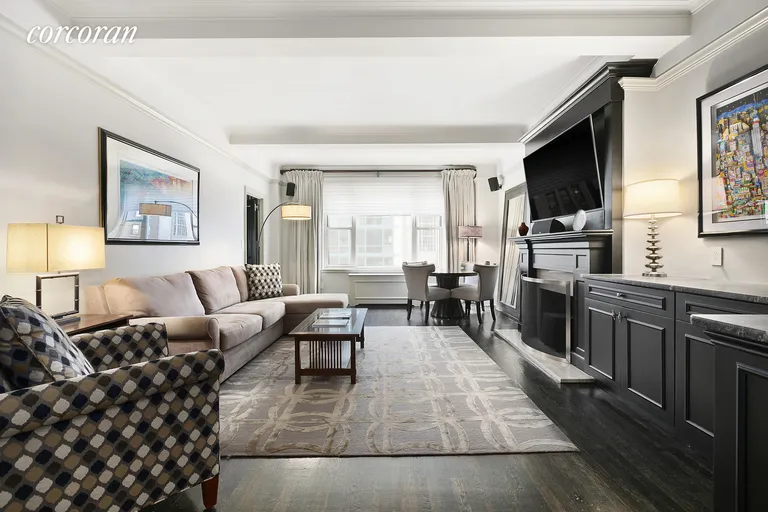 New York City Real Estate | View 325 East 57th Street, 8B | South Facing Living Room | View 3
