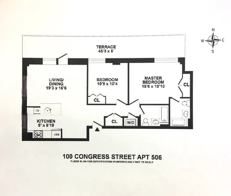 100 Congress Street, 506 | floorplan | View 14