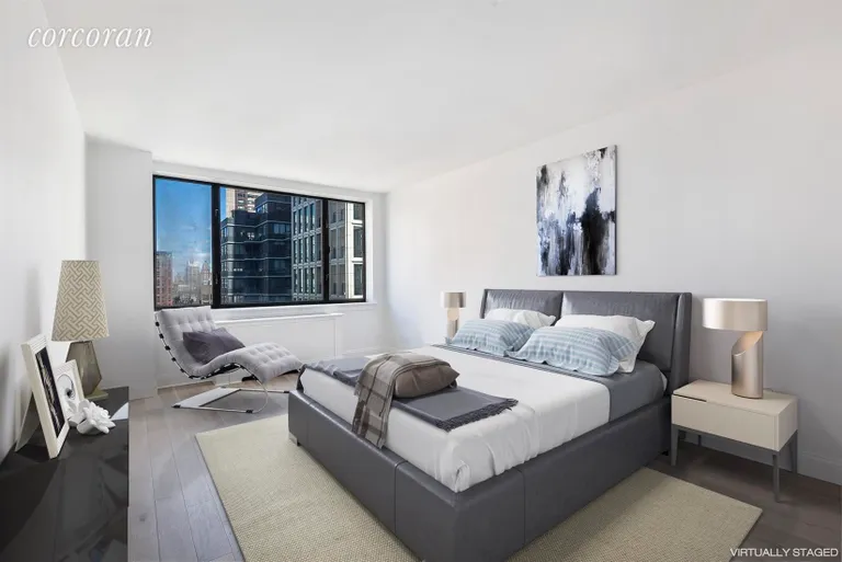 New York City Real Estate | View 30 West 61st Street, 22D | Bedroom | View 4