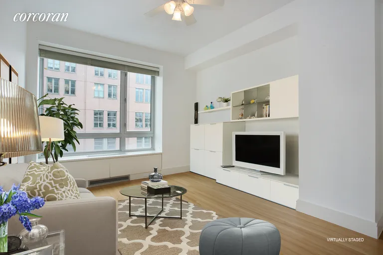 New York City Real Estate | View 545 West 110th Street, 6D | Virtually Staged 2nd Bedroom ALTERNATE VERSION | View 4