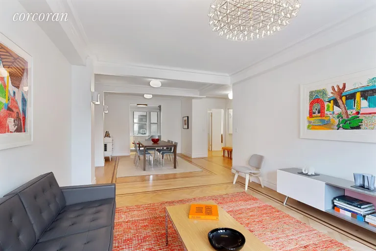 New York City Real Estate | View 221 West 82nd Street, 8G | Living Room / Dining Room | View 2