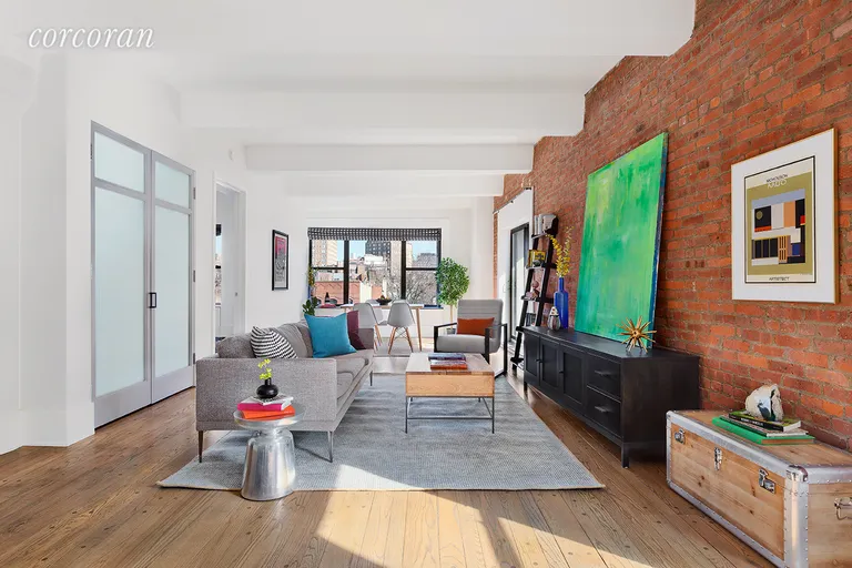 New York City Real Estate | View 380 West 12th Street, 6C | 2 Beds, 2 Baths | View 1