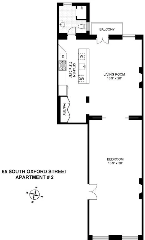 65 South Oxford Street, 2 | floorplan | View 10