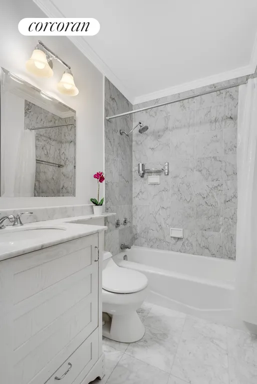 New York City Real Estate | View 45 East 25th Street, 9C | BATHROOM IN WHITE CARRARA MARBLE! | View 6