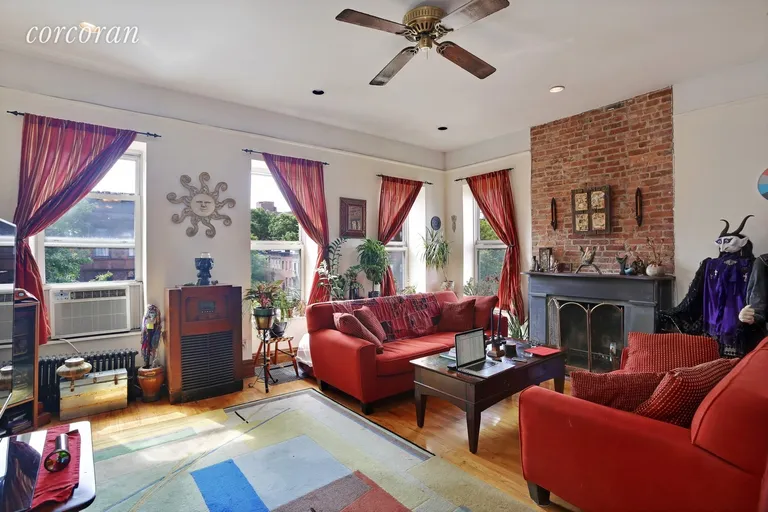 New York City Real Estate | View 395 Fifth Street, top | 2 Beds, 1 Bath | View 1