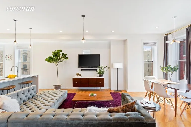 New York City Real Estate | View 461 Washington Avenue, 4 | Living room | View 2