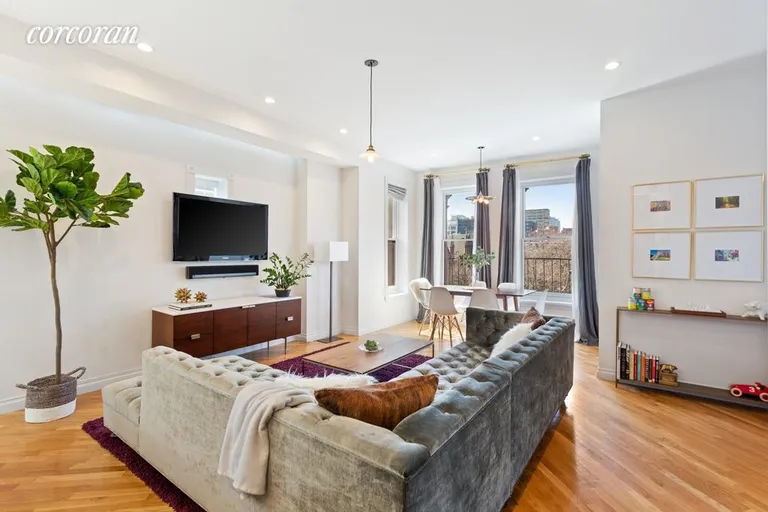 New York City Real Estate | View 461 Washington Avenue, 4 | Living room  | View 4