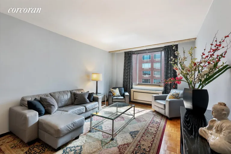 New York City Real Estate | View 300 Albany Street, 9K | Living Room | View 2