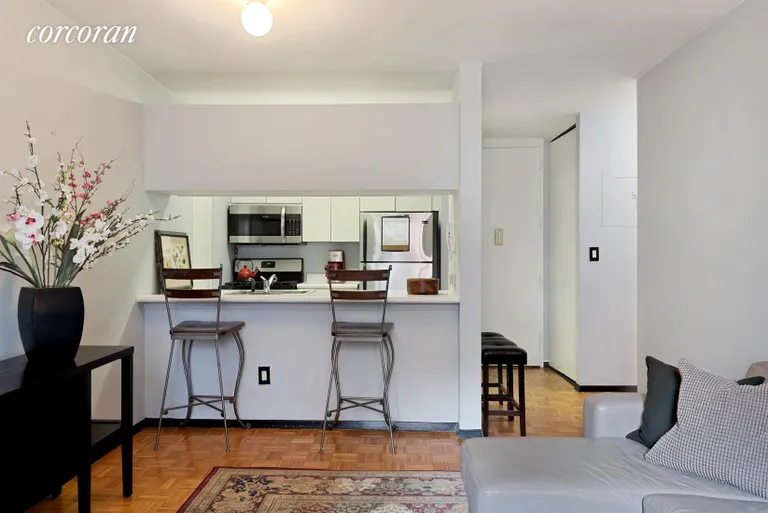 New York City Real Estate | View 300 Albany Street, 9K | Kitchen / Dining Room | View 4