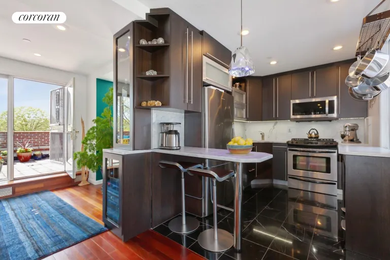 New York City Real Estate | View 485 18th Street, PH | Kitchen fit for any chef | View 2