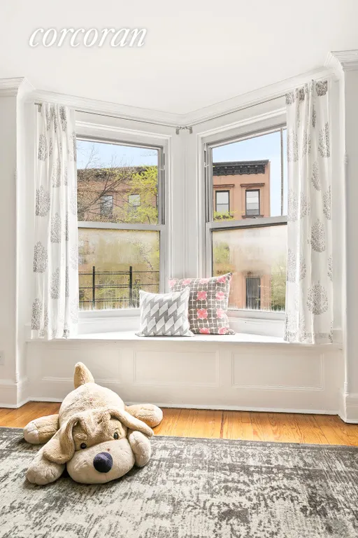 New York City Real Estate | View 33 Strong Place | Bedroom with Bay Window | View 6
