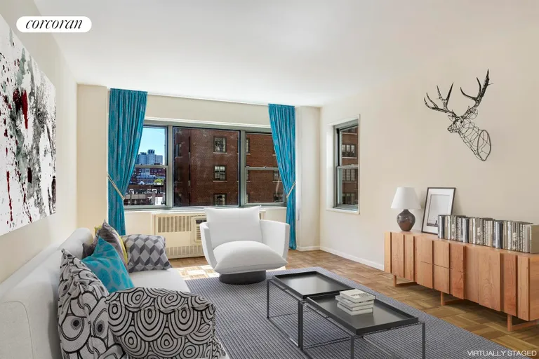 New York City Real Estate | View 525 East 86th Street, 10F | Living Room | View 3