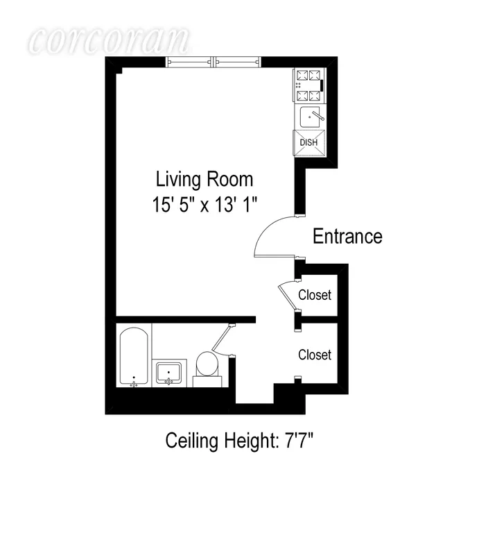 New York City Real Estate | View 126 EAST 30TH STREET, 1A | Floor-plan | View 4