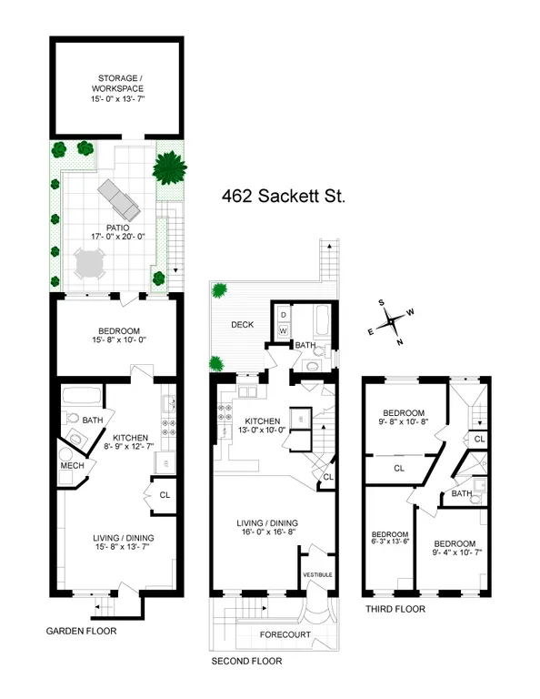 462 Sackett Street | floorplan | View 13