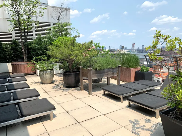 New York City Real Estate | View 70 Washington Street, 12A | Great common roof deck  | View 7