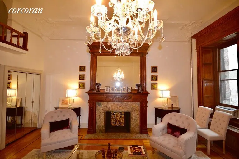 New York City Real Estate | View 38 West 69th Street, 1B | stunning chandelier | View 2