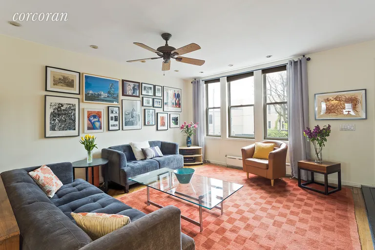 New York City Real Estate | View 599 20th Street | Sunny Living Room | View 3