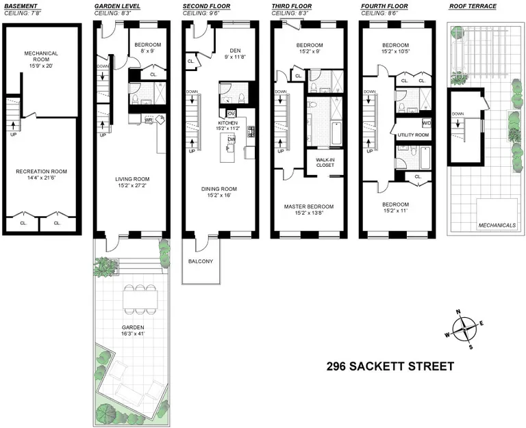 296 Sackett Street | floorplan | View 17