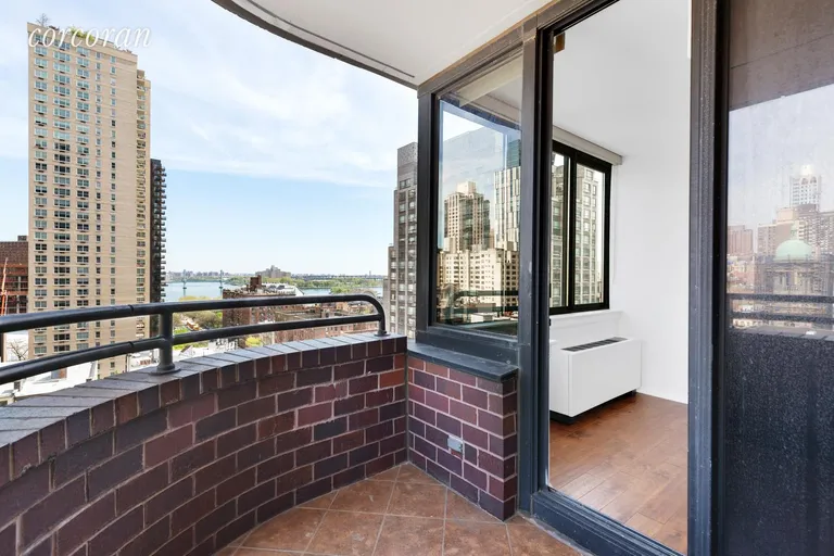 New York City Real Estate | View 455 EAST 86TH STREET, 11A | living room balcony | View 2