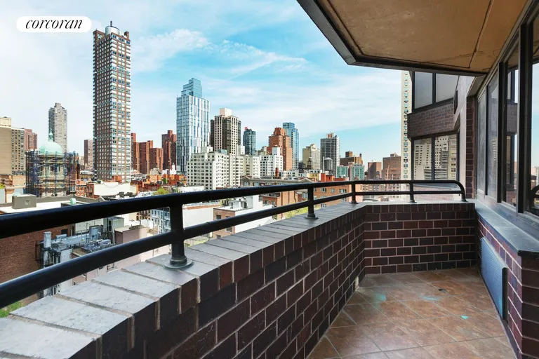 New York City Real Estate | View 455 EAST 86TH STREET, 11A | master bedroom balcony | View 5