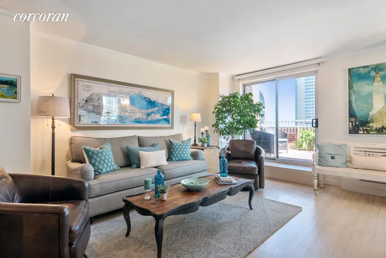 New York City Real Estate | View 444 East 75th Street, 20C | 1 Bed, 1 Bath | View 1