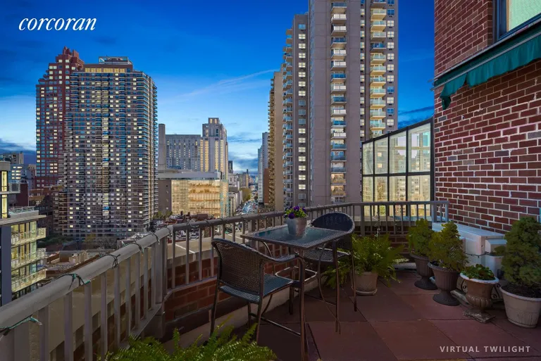 New York City Real Estate | View 444 East 75th Street, 20C | Evening Light | View 10