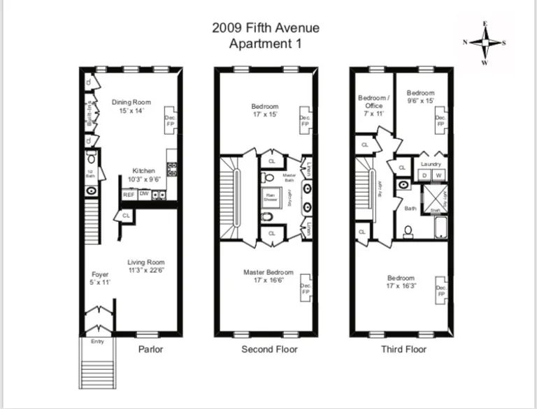 2009 Fifth Avenue, 1 | floorplan | View 10