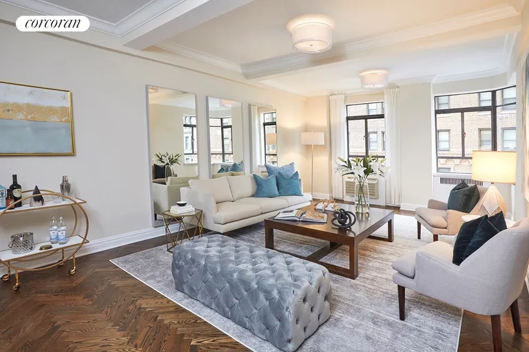 New York City Real Estate | View 140 Riverside Drive, 4P | 1 Bed, 1 Bath | View 1