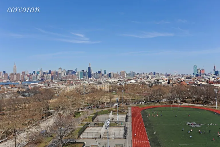 New York City Real Estate | View 20 Bayard Street, 12B | View from Terrace | View 7